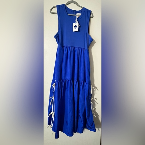 Anthropologie Daily Practice Bowline Sleeveless Midi Dress XL NWT - Picture 6 of 12